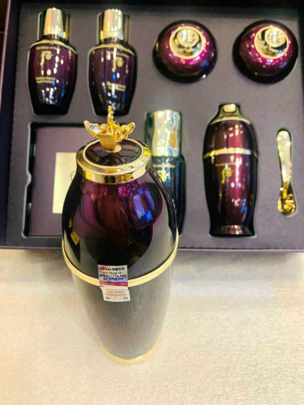 Bộ Tinh Chất Dưỡng Hoàn Lưu Cao Whoo Hwanyu Imperial Youth Recovery Serum Special Set - Image 3