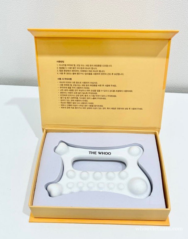 Mặt nạ phục hồi da Whoo Vàng In Yang Neck & Face Sleeping Repair - Image 2
