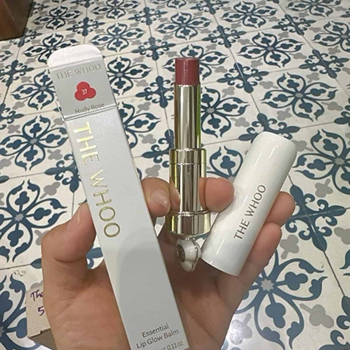 Son dưỡng môi căng mịn có màu The History of Whoo Essential Lip Glow Balm - Image 4