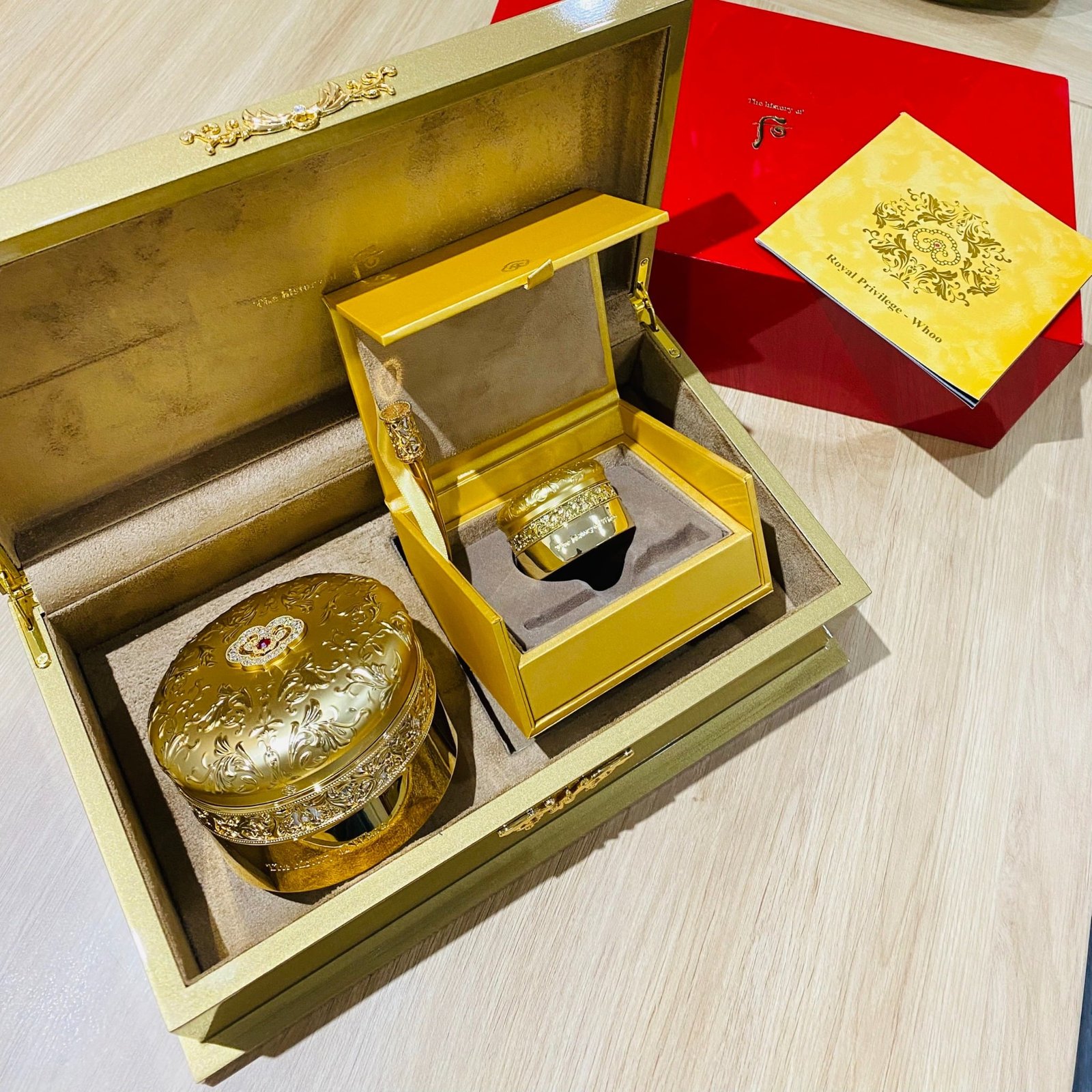 Set Kem Dưỡng The History Of Whoo Royal Privilege Cream - Image 2